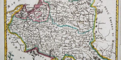 Карта Литвы старый 